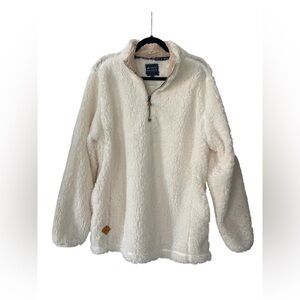 Simply Southern Cream Sherpa Jacket/Pullover